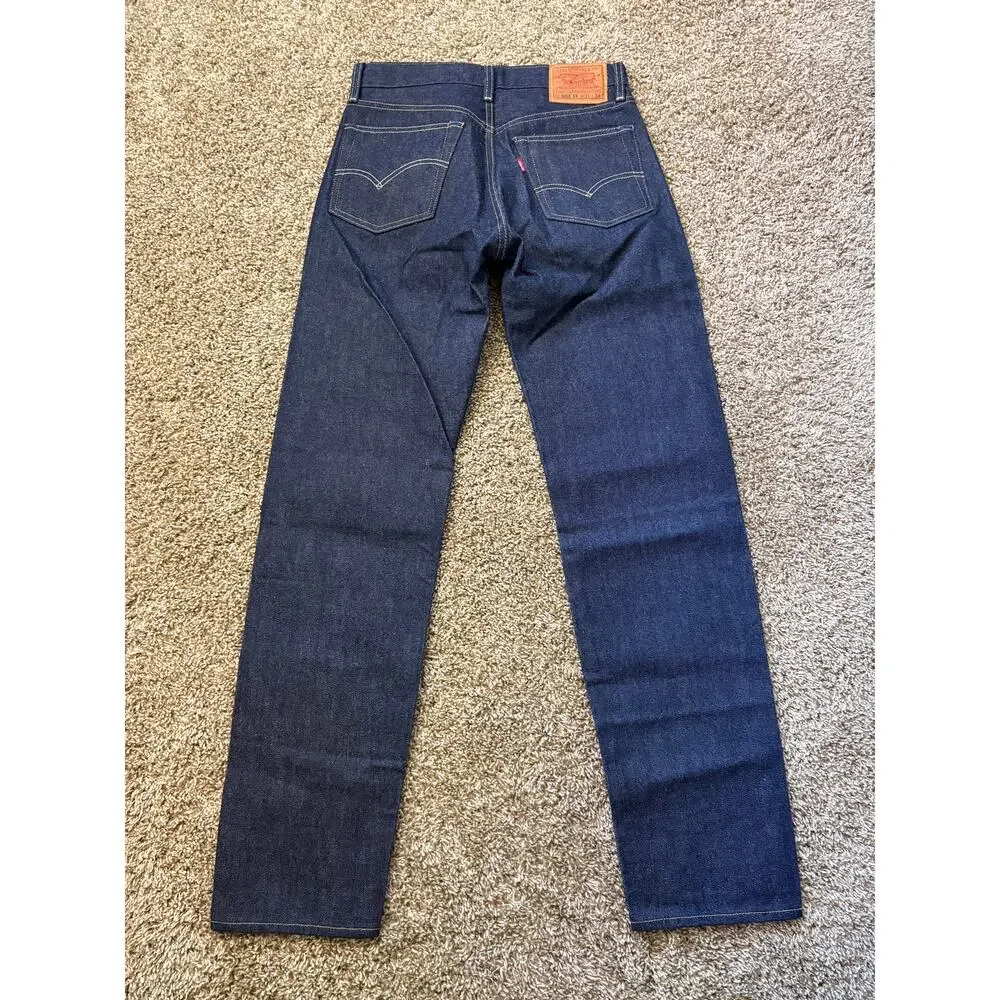 Vintage Levi's Clothing 501Z LVC XX Raw Selvedge Denim Jeans Size 31x34